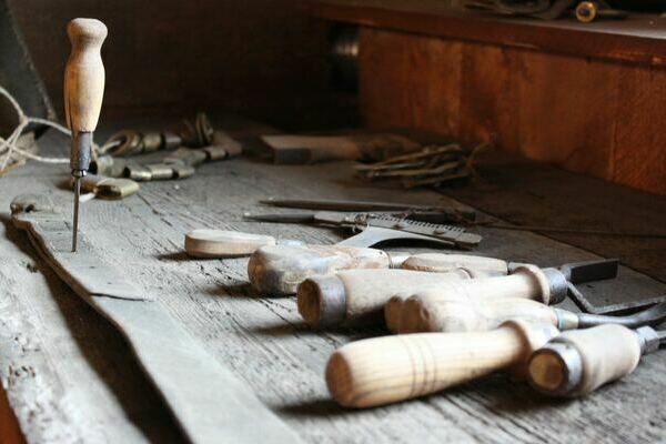 Werkzeug und Meisel des Hansmeyerhof Heimatmuseum Buchenbach im Dreisamtal