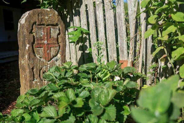 Bauerngarten des Hansmeyerhof Heimatmuseum Buchenbach im Dreisamtal